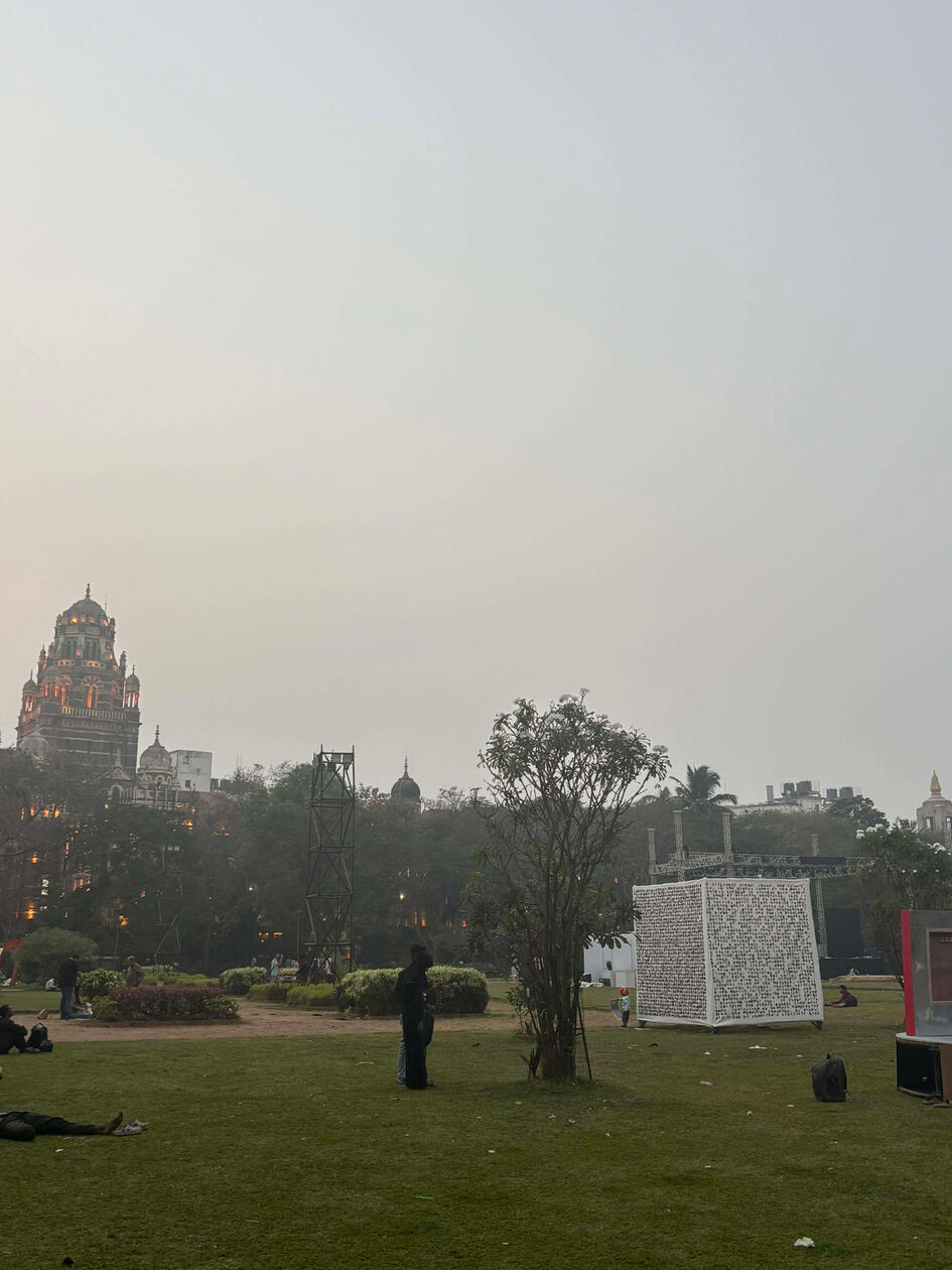 Curry/Verse: A Palindromic Data Installation、Kala Ghoda Arts Festival 2026、ムンバイ、2026年2月